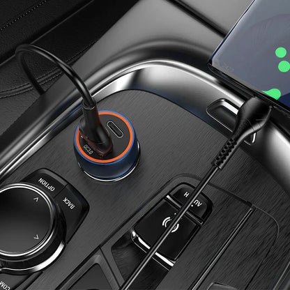 Hoco - Blue Whale Car Charger (Z46A)